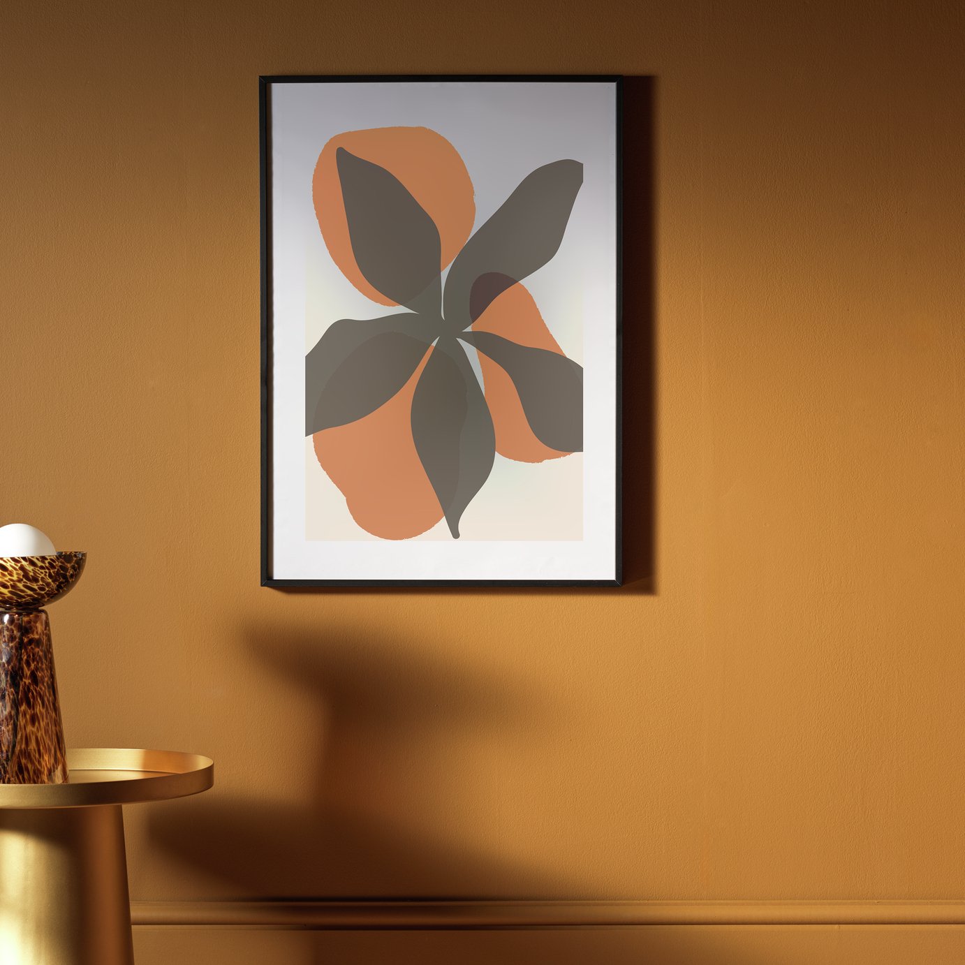 Habitat Aluminus Black Metal Picture Frame - 61x43cm - A2