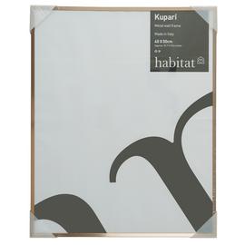 Habitat Kupari Copper Picture Frame - Natural - 41x51cm