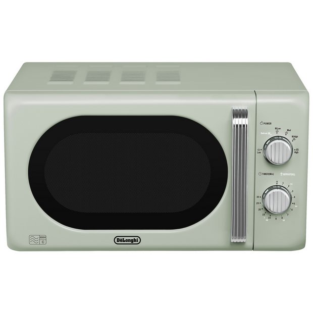 Buy De'Longhi Argento Flora 800W Standard Microwave - Sage Green | Microwaves | Argos