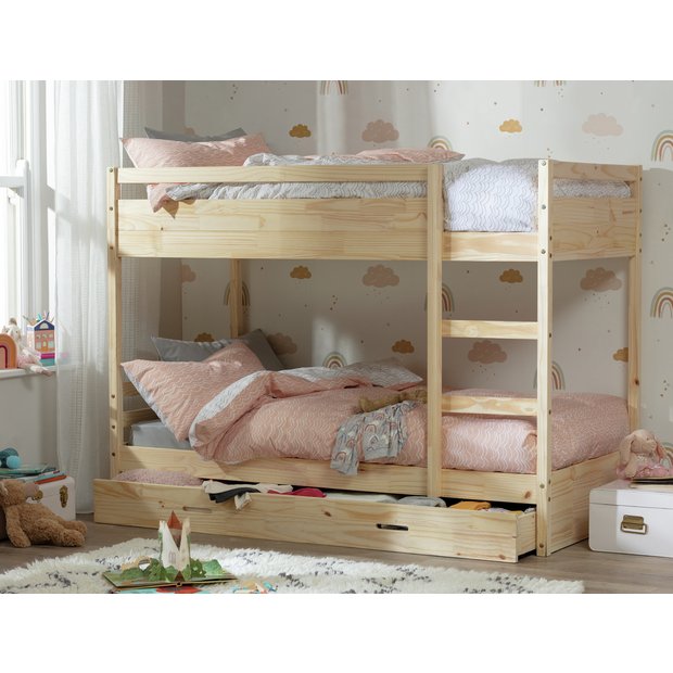 Buy Habitat Rico Bunk Bed Drawer 2 Kids Mattresses Pine Kids beds Argos