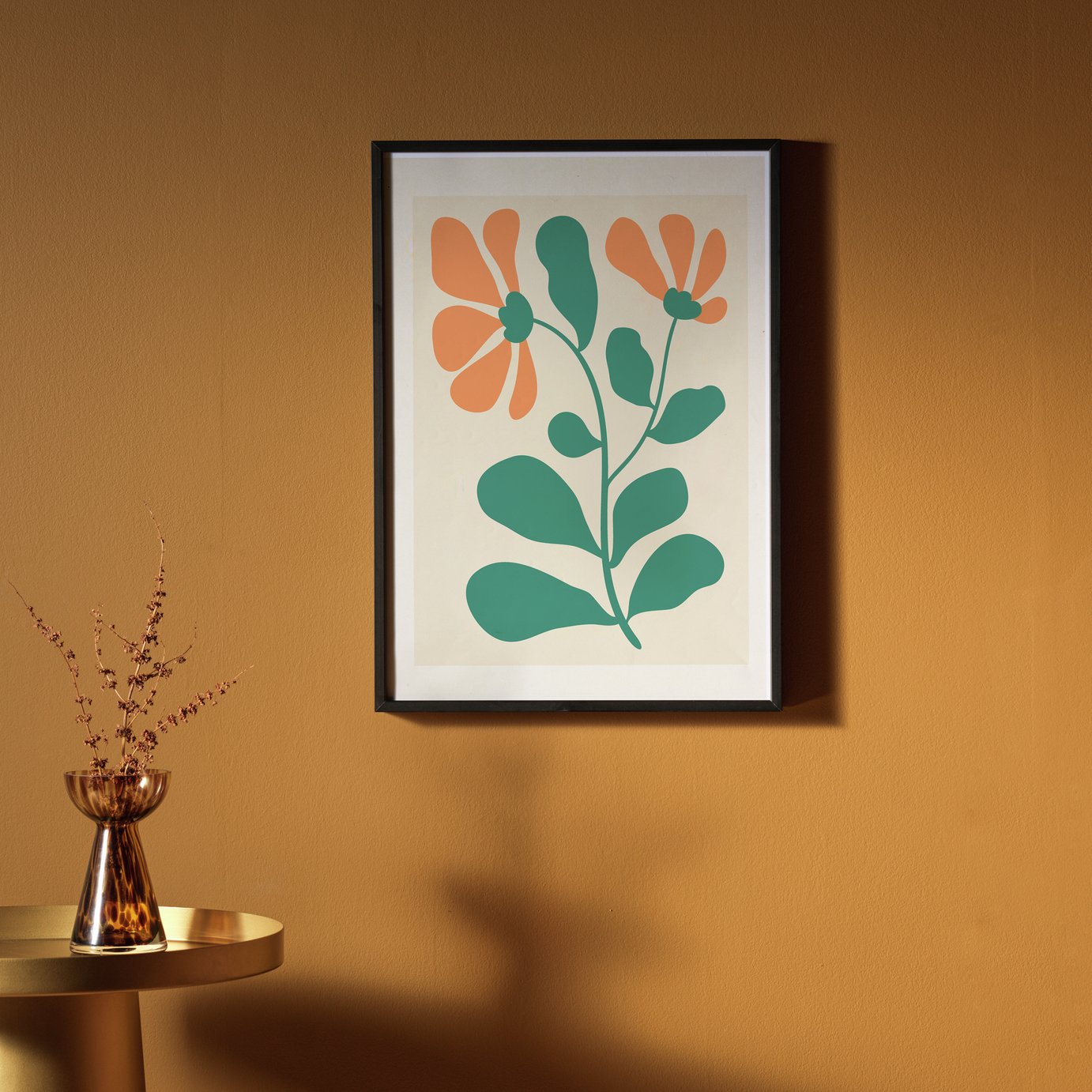 Habitat Aluminus Black Metal Picture Frame - 12x16" - A3