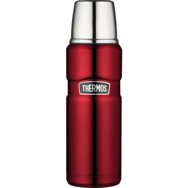 Thermos 470ml thermos stainless store king beverage flask grey