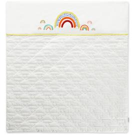 Ickle Bubba Kids Rainbow Cotton Cot Quilt