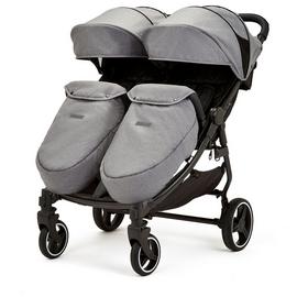 Ickle Bubba Venus Max Double Stroller – Space Grey