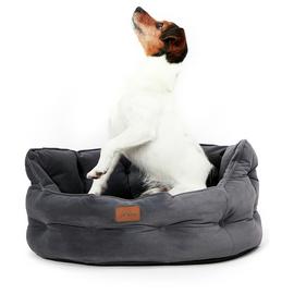 Joules  Chesterfield Dog Bed Grey - Small