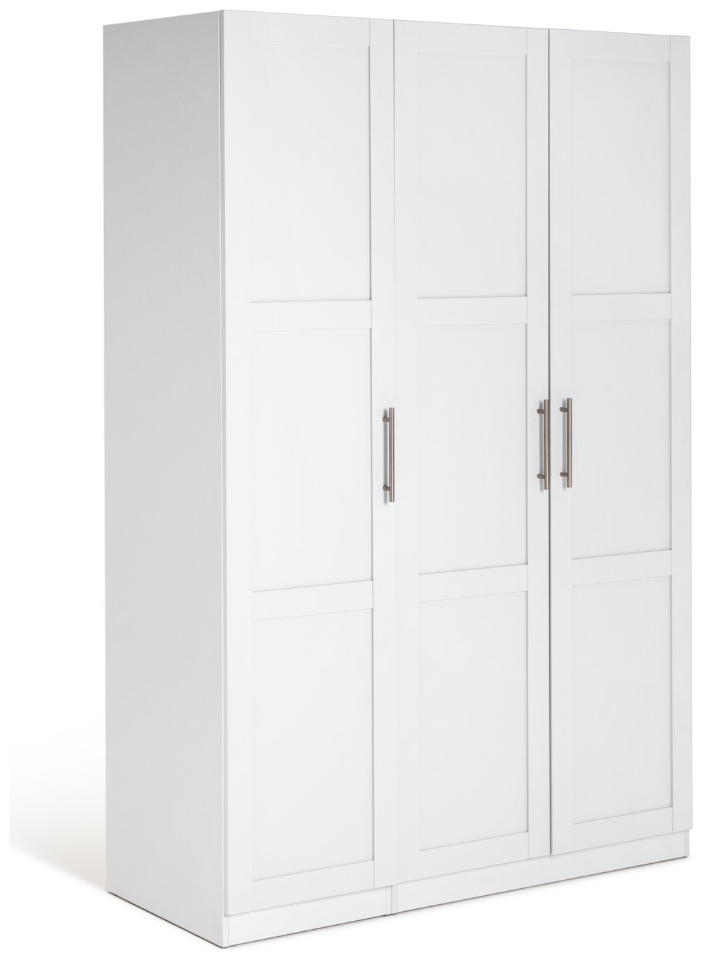 Habitat Munich Panelled 3 Door Wardrobe
