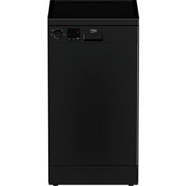 Beko DVS04020B Slimline Dishwasher - Black