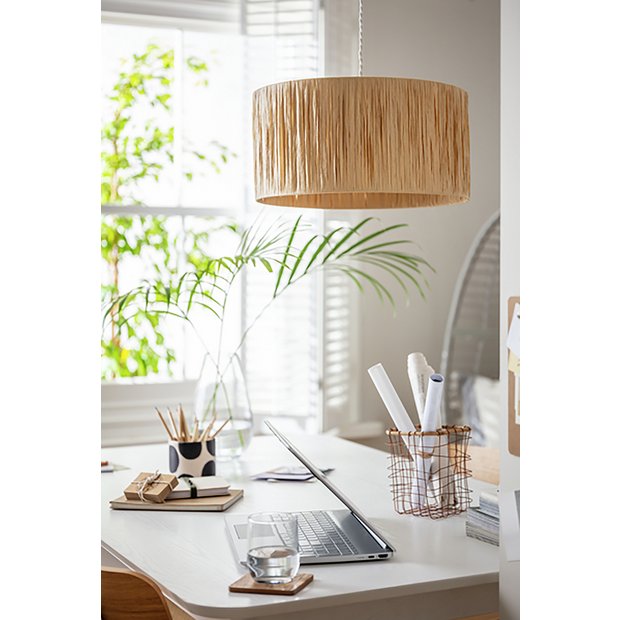 Argos deals rattan lamp