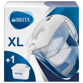 Brita Elemaris Meter XL Water Filter Jug - White