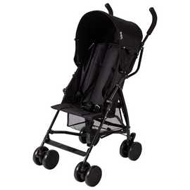 Red Kite Push Me 2U Lightweight Stroller with Raincover - Black