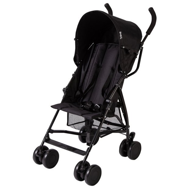 Black and cheap red stroller