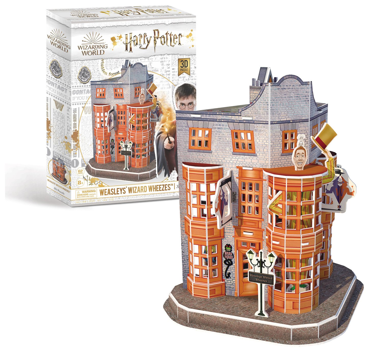 Harry Potter Weasley's Wizard Wheezes 3D Model Kit Puzzle