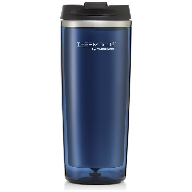  THERMOS ThermoCaf茅 Translucent Travel Mug, Blue, 420 ml : Home  & Kitchen