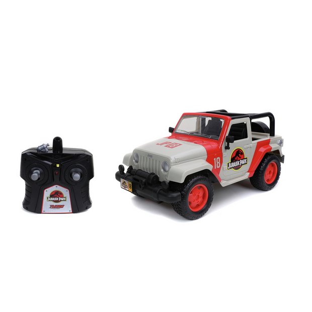 Jurassic world store jeep toy