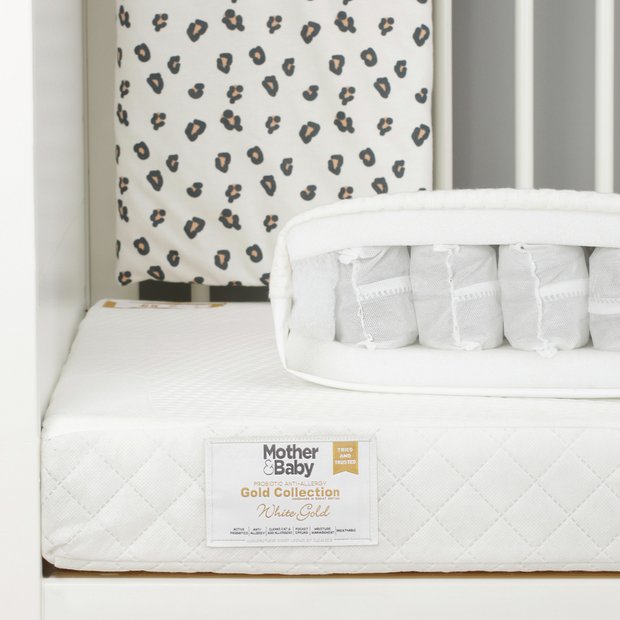 Buy Mother Baby 120 x 60cm Anti Allergy Pocket Cot Mattress Cot and cot bed mattresses Argos