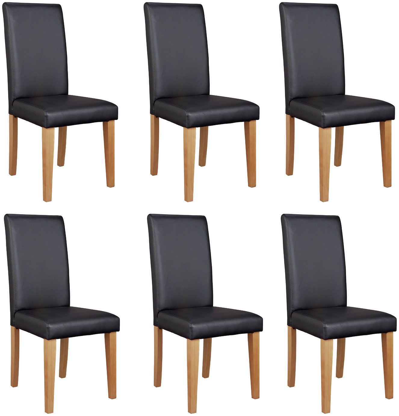 Black Dining chairs | Argos
