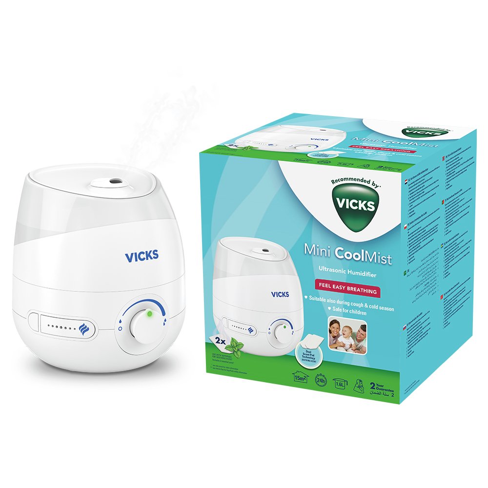 Vicks VUL525 Mini Cool Mist Ultrasonic Humidifier