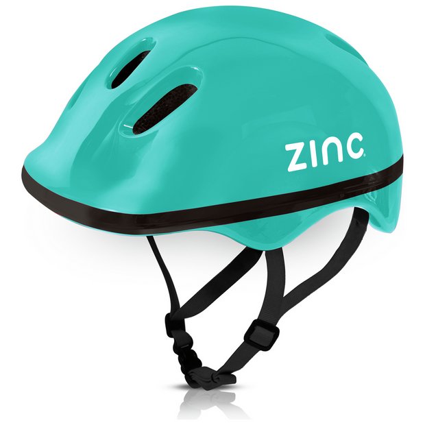 Buy Zinc Kids Bike Helmet Blue Bike helmets and safety pads Argos