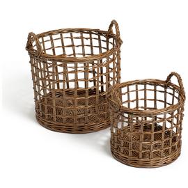 Habitat Pack of 2 Fisherman Baskets