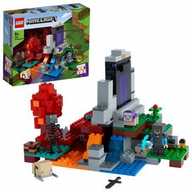 LEGO Minecraft The Ruined Portal Building Set 21172
