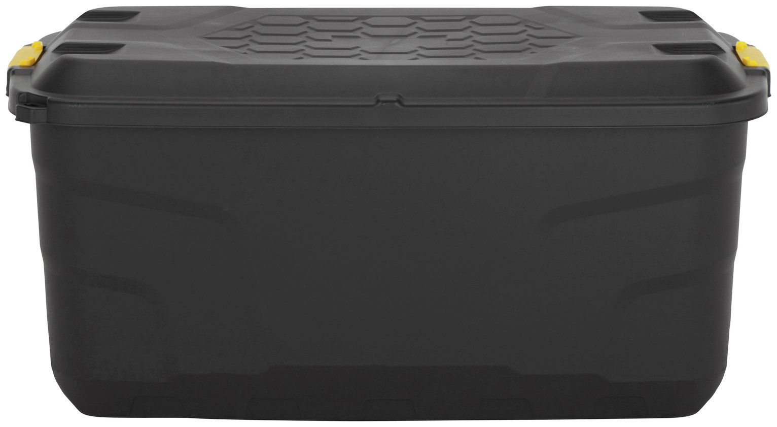 Strata 145L Heavy Duty Storage Trunk on Wheels - Black