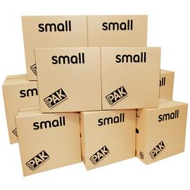 StorePAK Small Cardboard Boxes - Set of 10