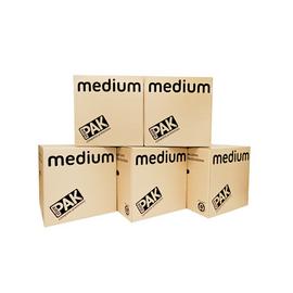 StorePAK Medium Cardboard Boxes - Set of 5
