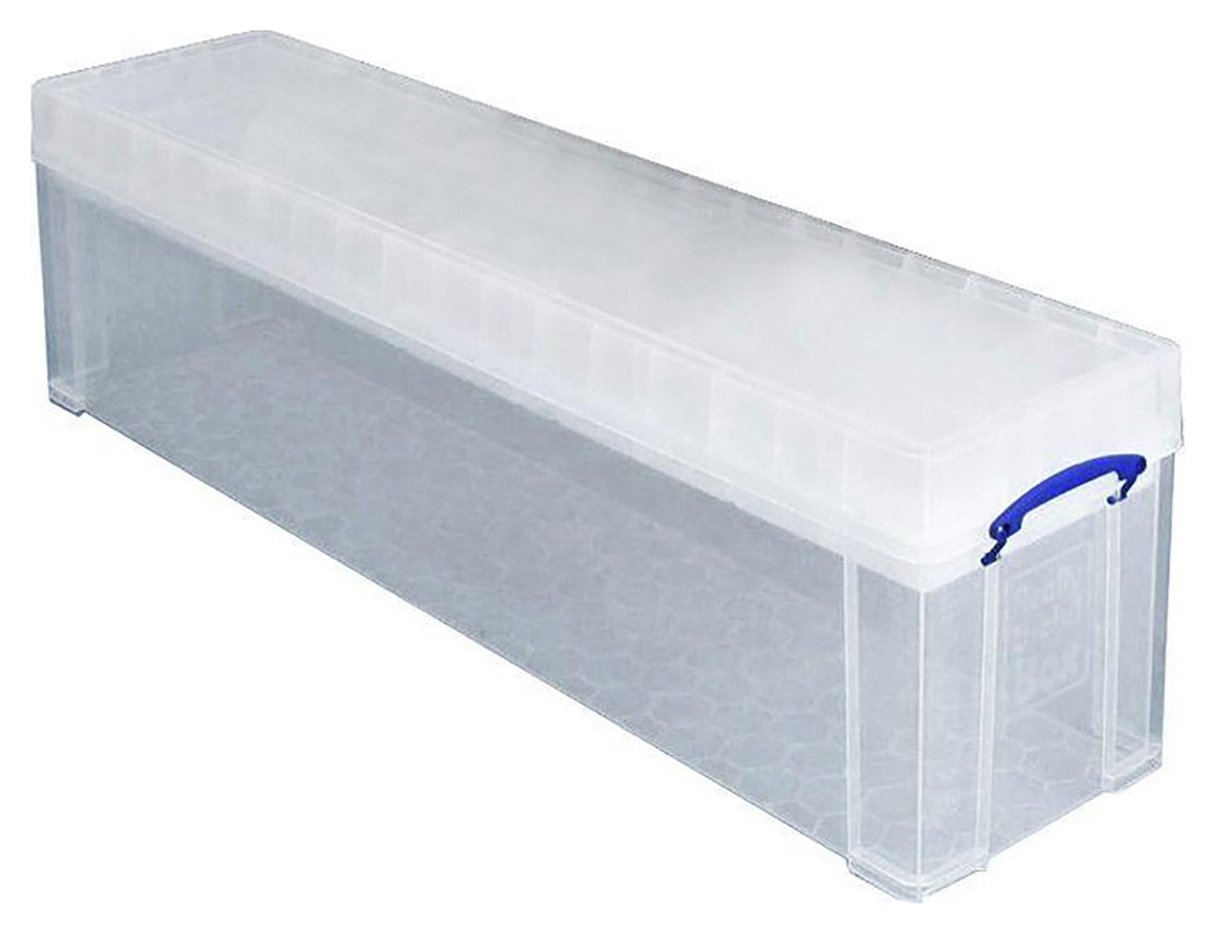 Really Useful 77L Christmas Tree Storage Box - Clear