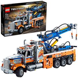 LEGO Technic Heavy-Duty Tow Truck Model Building Set 42128