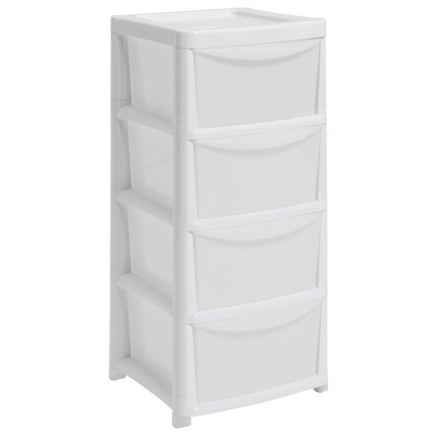 Argos plastic deals shelving unit