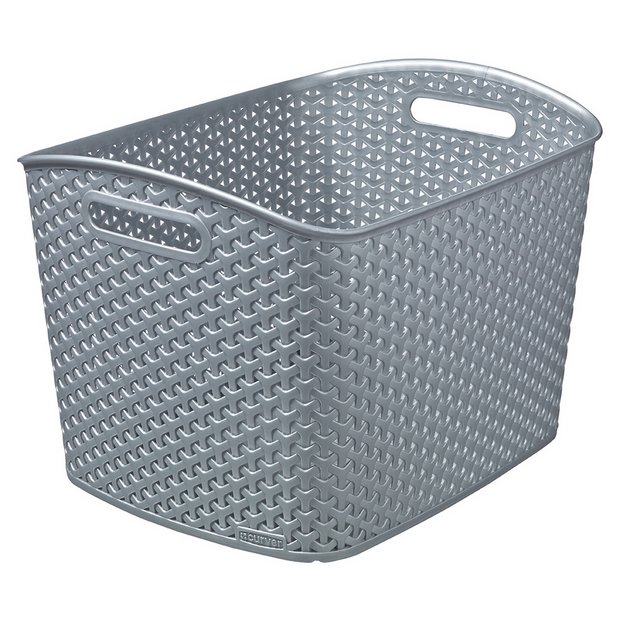 Buy Curver My Style Set of 4 4 Litre Small Storage Boxes - Grey