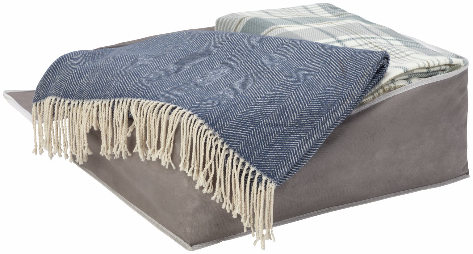 Argos Home Pack of 5 Bumper Value Blanket Bags - Grey