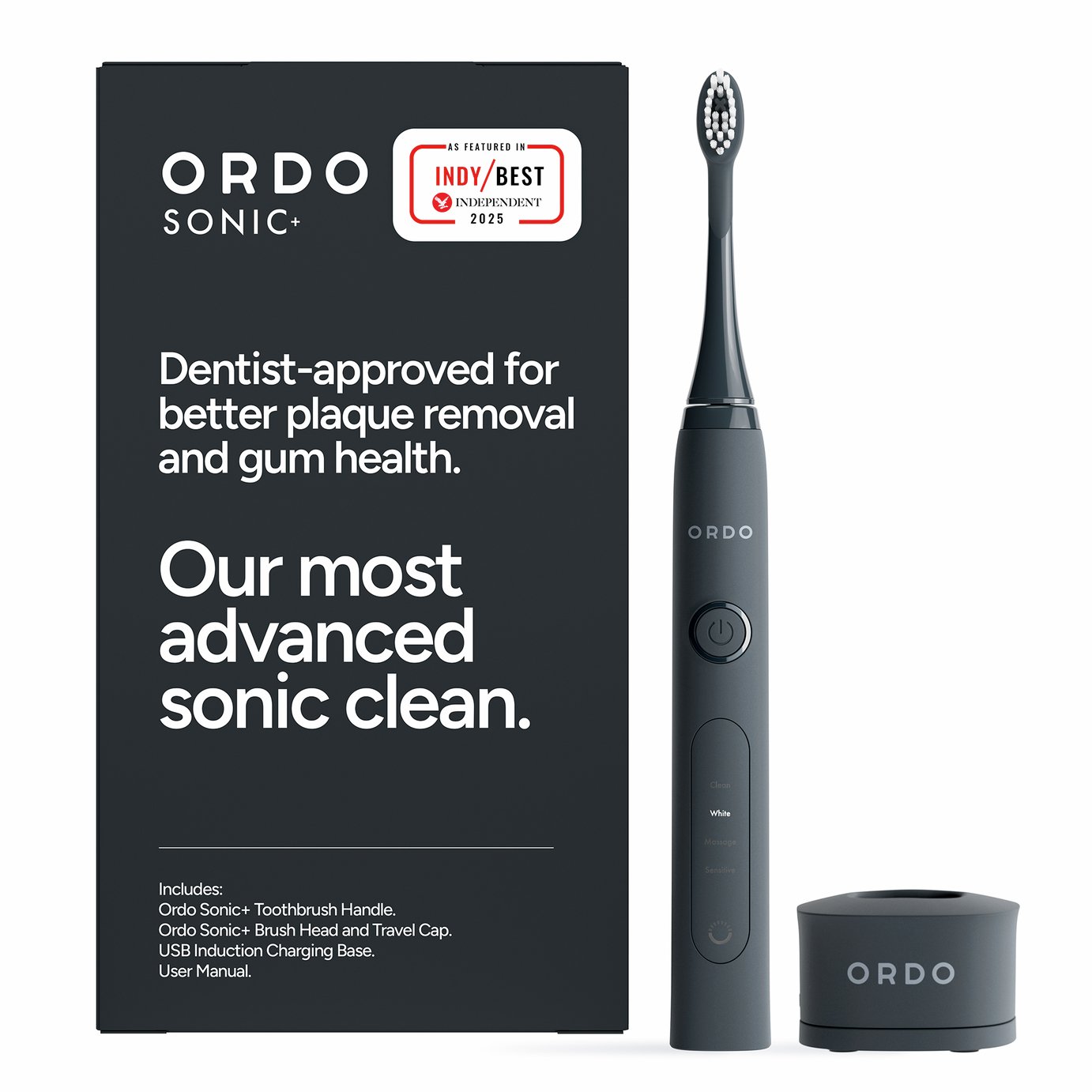 Ordo Sonic+ Electric Toothbrush - Grey