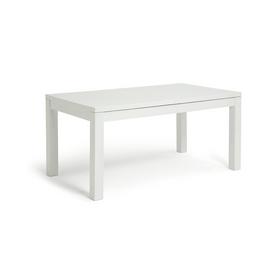 Habitat Lyssa Extending 6-8 Seater Dining Table - White