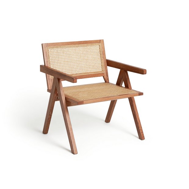 Buy Habitat Raffles Wooden Armchair - Oak | Armchairs and chairs | Argos