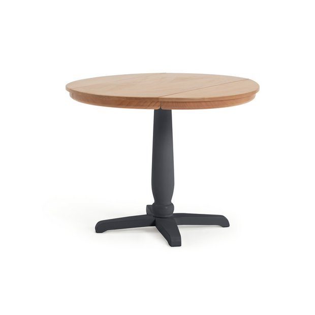 Buy Habitat Otis Solid Wood 4 Seater Dining Table - Grey | Dining tables | Argos