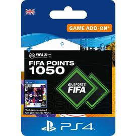 FIFA 21 Ultimate Team 1050 FIFA Points PS4 Digital Download