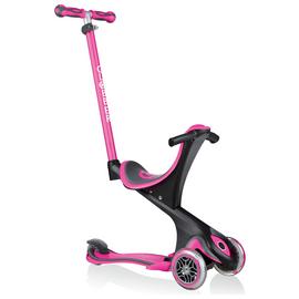 Globber Go Up Comfort Scooter - Deep Pink