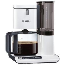 Bosch TKA8011 Styline Filter Coffee Machine - White