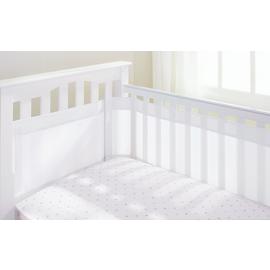 BreathableBaby 4 Sided Airflow Cot Liner - White