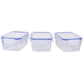 Dividers Cereal Containers Airtight Clear Food Storage Containers with  Separate Grids Sealed Dispenser with Flip Top for Nuts Sugar Snacks Candy