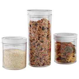 Argos Home Set of 3 Airtight Food Storage Containers