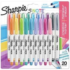 Sharpie S-Note Chisel Tip Highlighter - Pack of 20