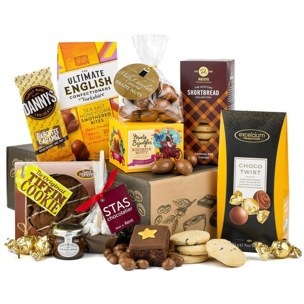 Buy Hampers Of Distinction Chocolate Hamper Chocolicious | Food and drink gifts | Argos