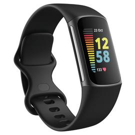 Fitbit Charge 5 Fitness Tracker - Graphite / Black