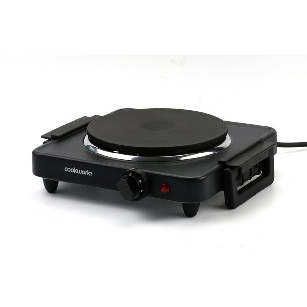 Buy Cookworks 2500W Table Top Double Hotplate Hob