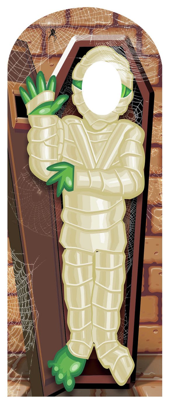 Star Cutouts Mummy Stand In Cardboard Cutout