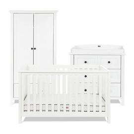 Mamas Papas Harrow Piece Nursery Furniture Set White By 59 OFF