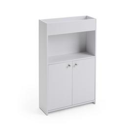 Argos Home Prime 2 Door Cabinet - White