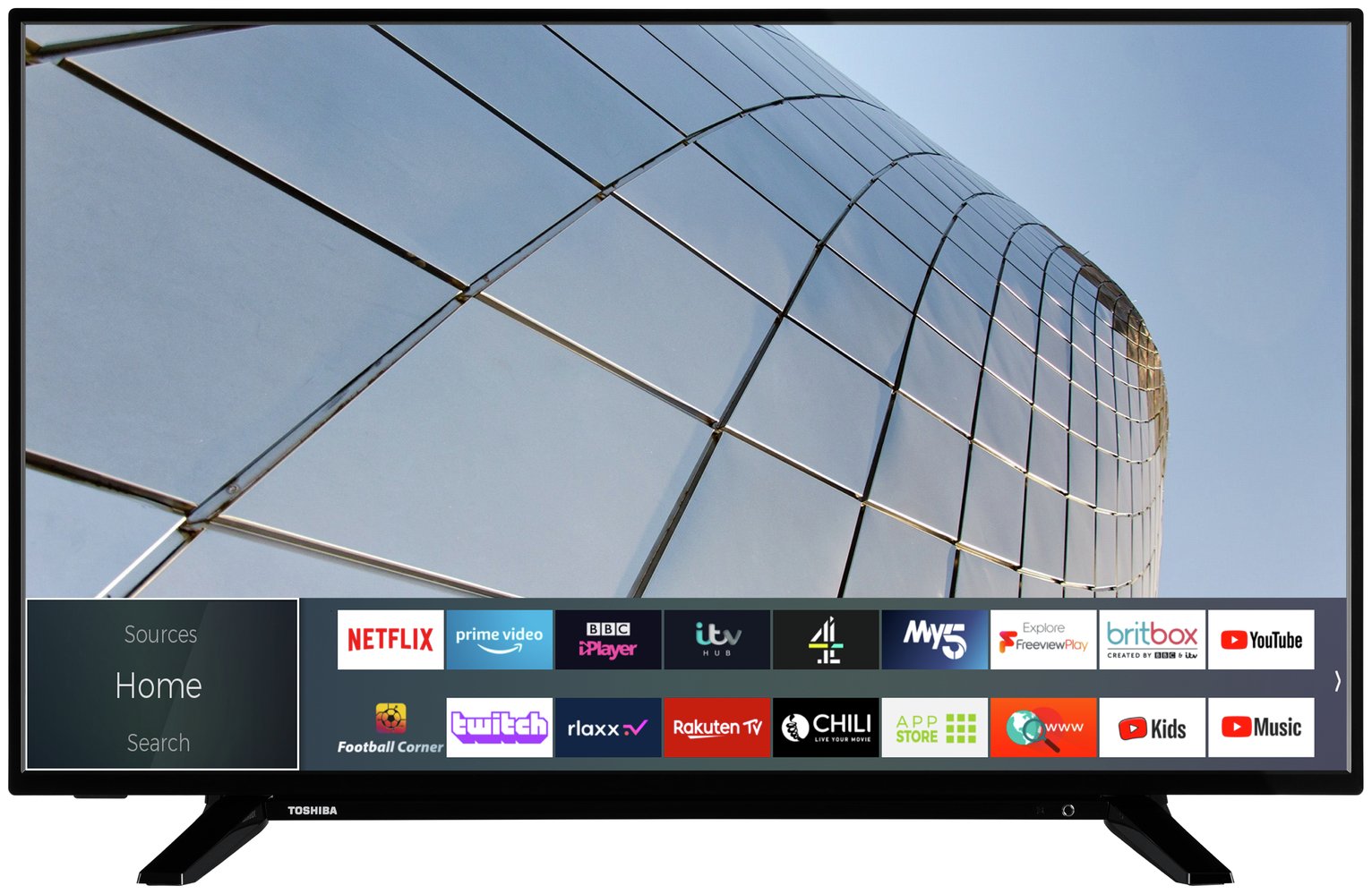 results for toshiba 40 inch smart tv